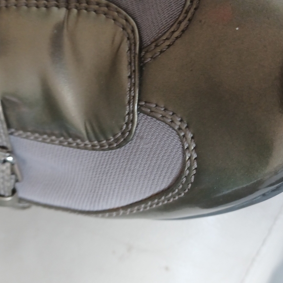 Cole Haan x Nike Air Pewter/tan Slip-On Mules - Size 7B - Picture 5 of 7